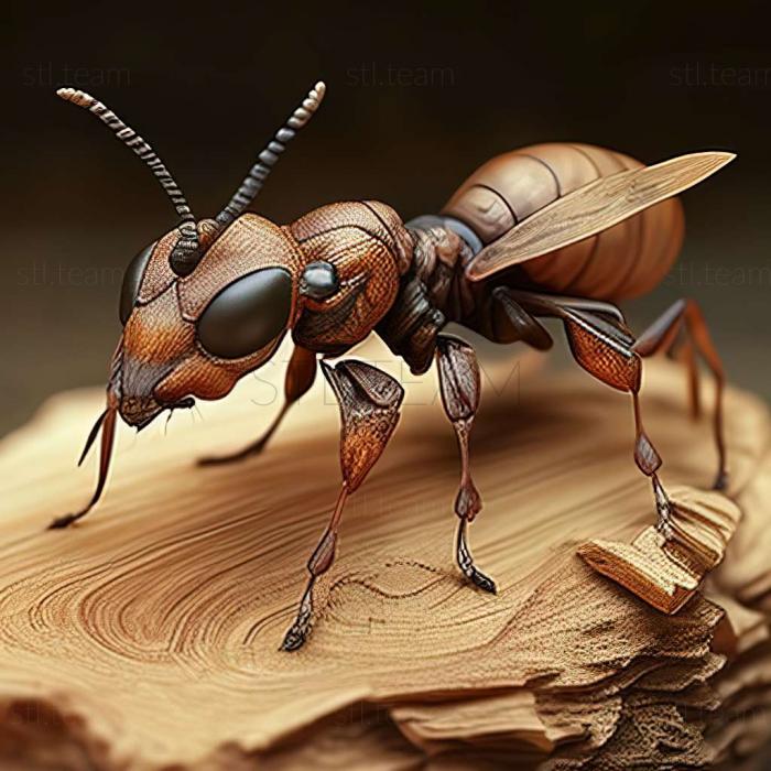 3D модель Camponotus aktaci (STL)